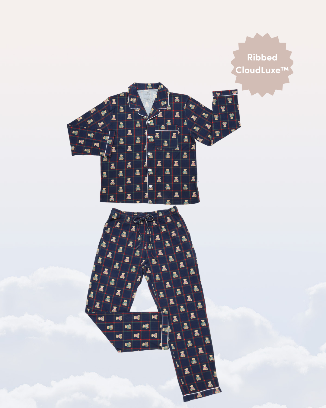 Women's Pajama Set in Heritage Bear