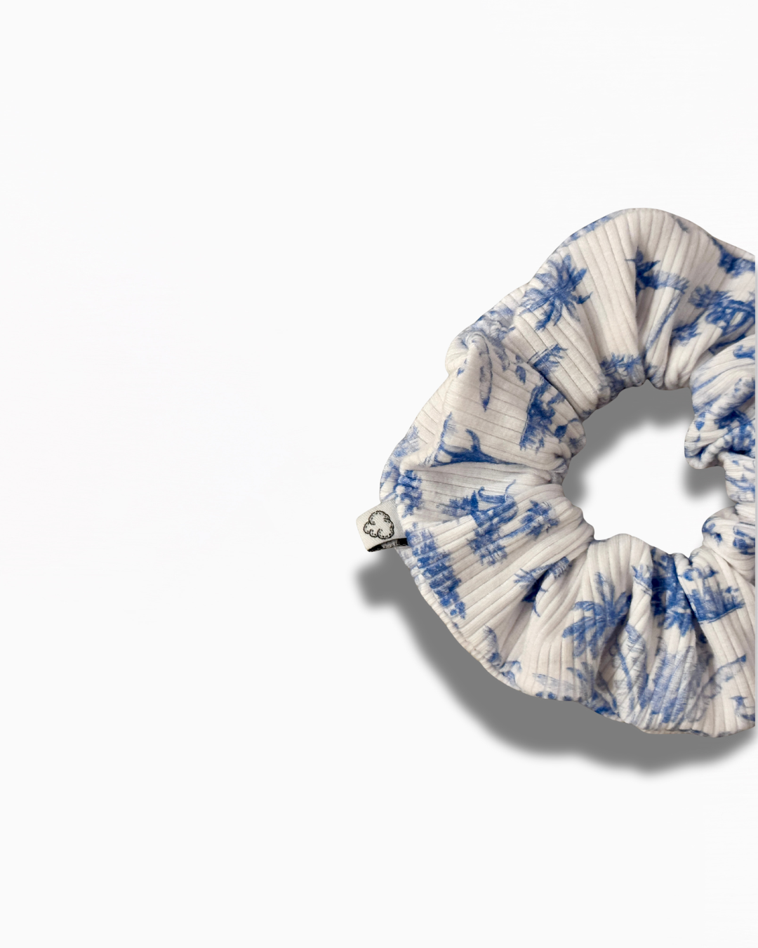 Sunday Scrunchies in Safari Toile