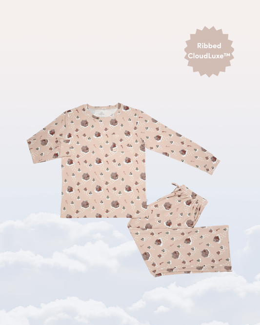 Men's Slumber Set in Gingerbread Lane - Sunday Littles