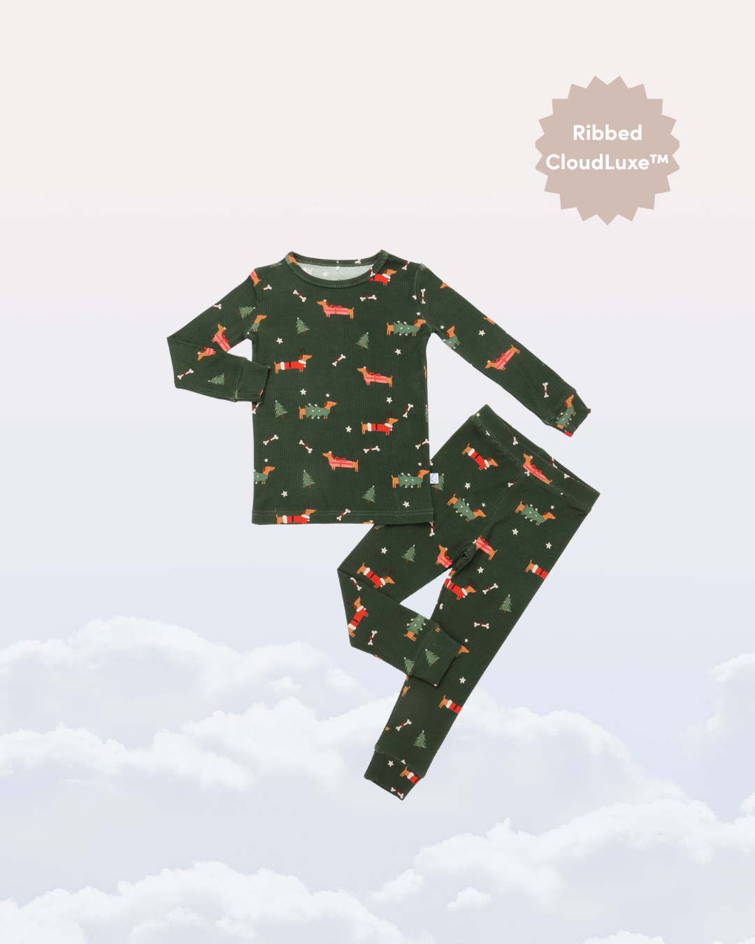 Slumber Pajama Set in Jingle Pups