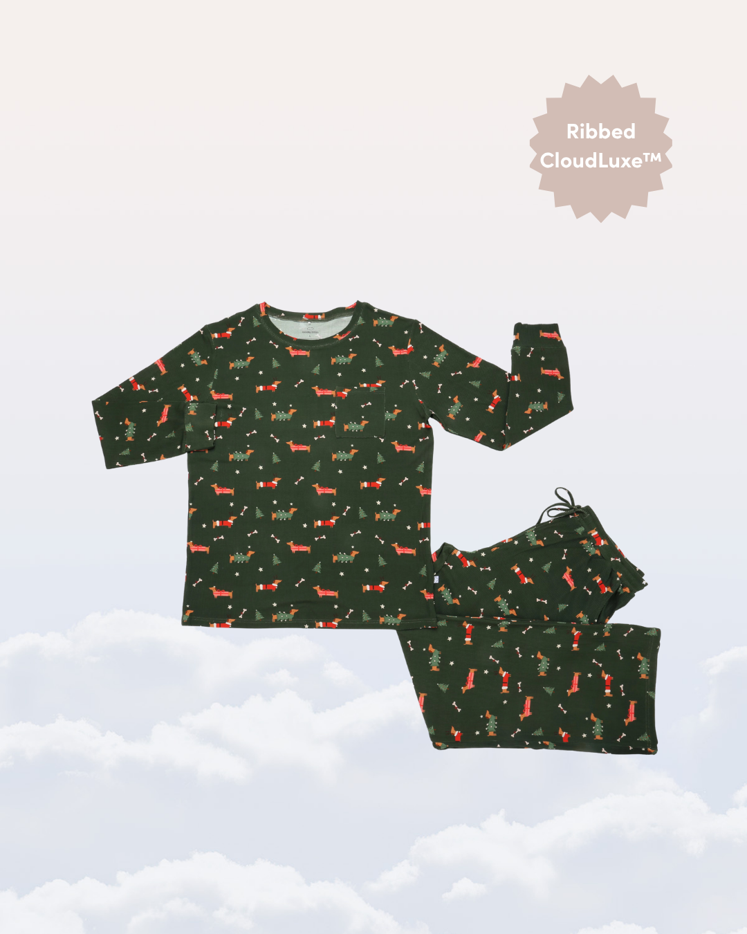 Men's Slumber Set in Jingle Pups