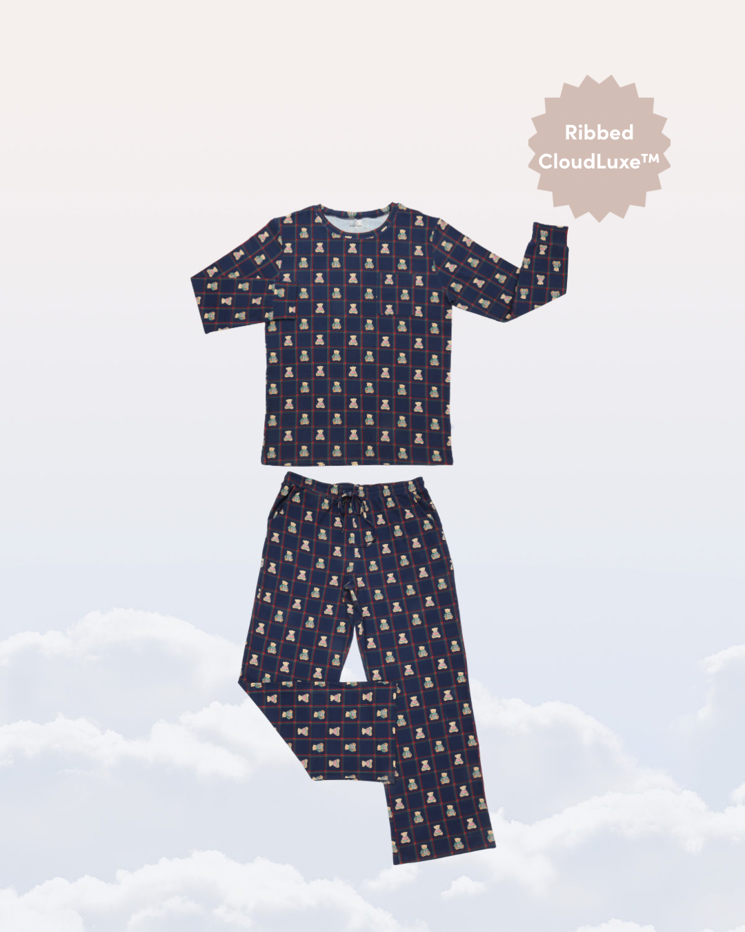 Men's Slumber Set in Heritage Bear