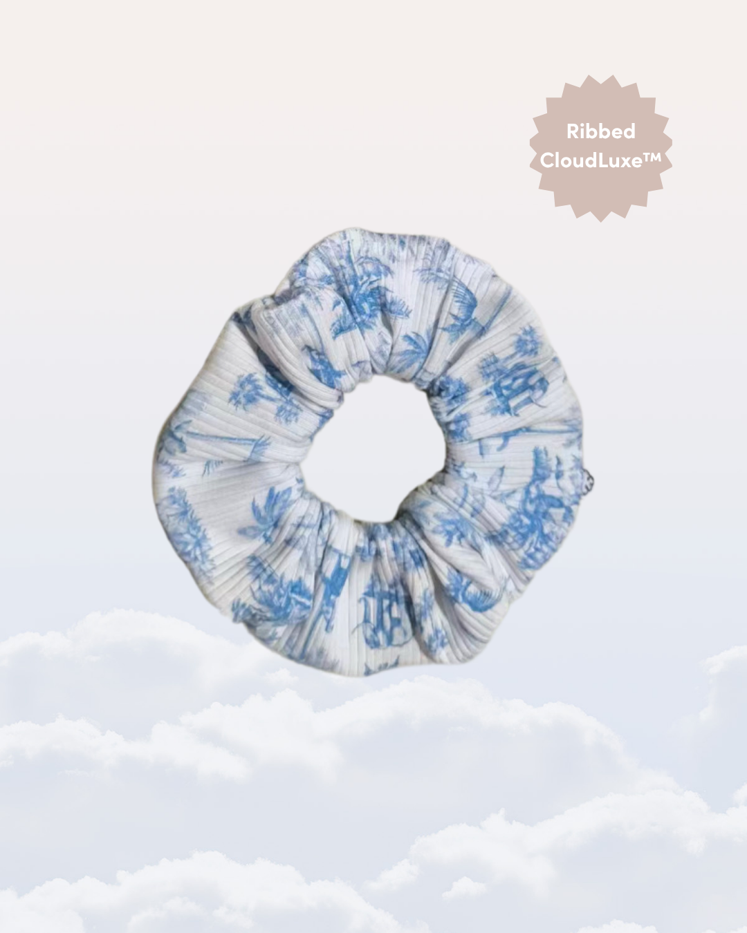 Sunday Scrunchies in Safari Toile