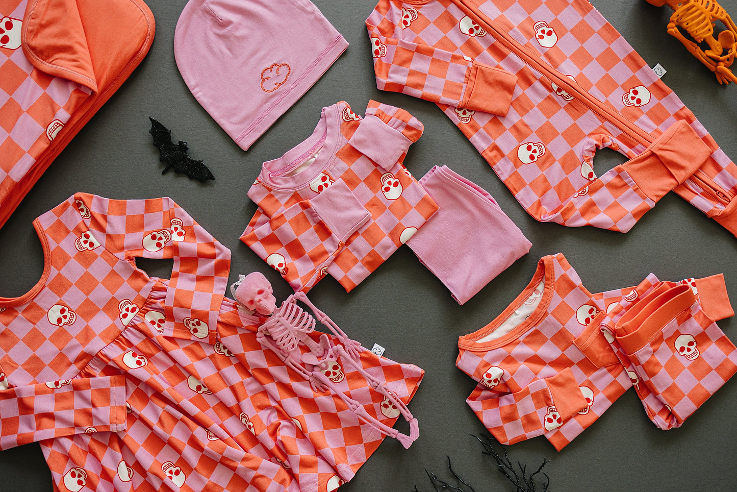 Little Sweat Set 1.0 in Candy Skull - Sunday Littles