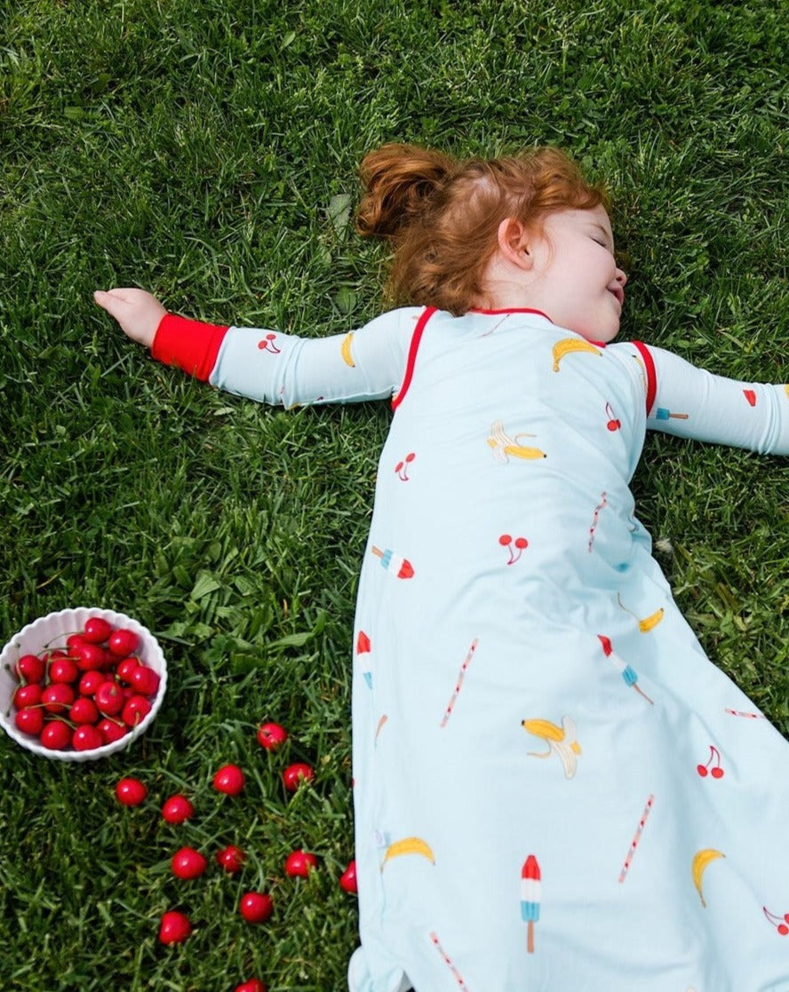 Sunday Sleep Bag in Banana Split - Sunday Littles