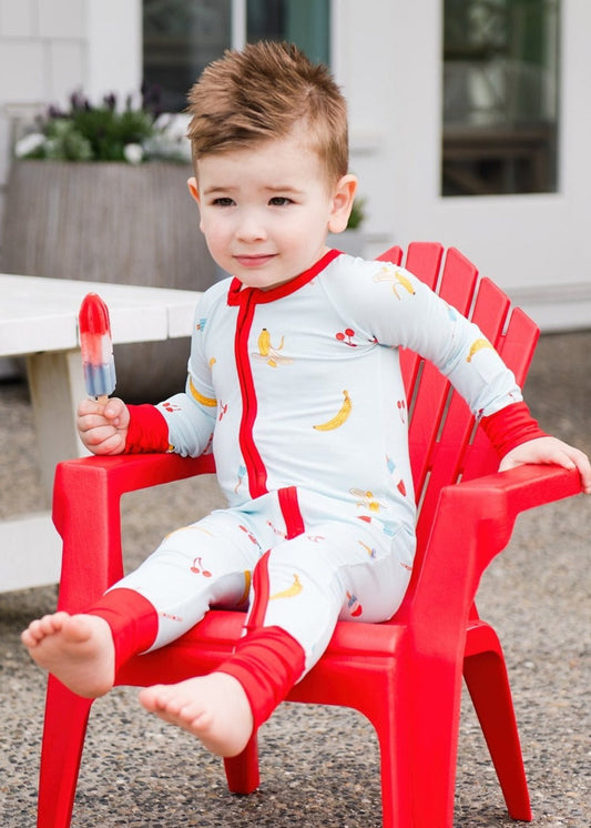 Little Zippers in Banana Split - Sunday Littles