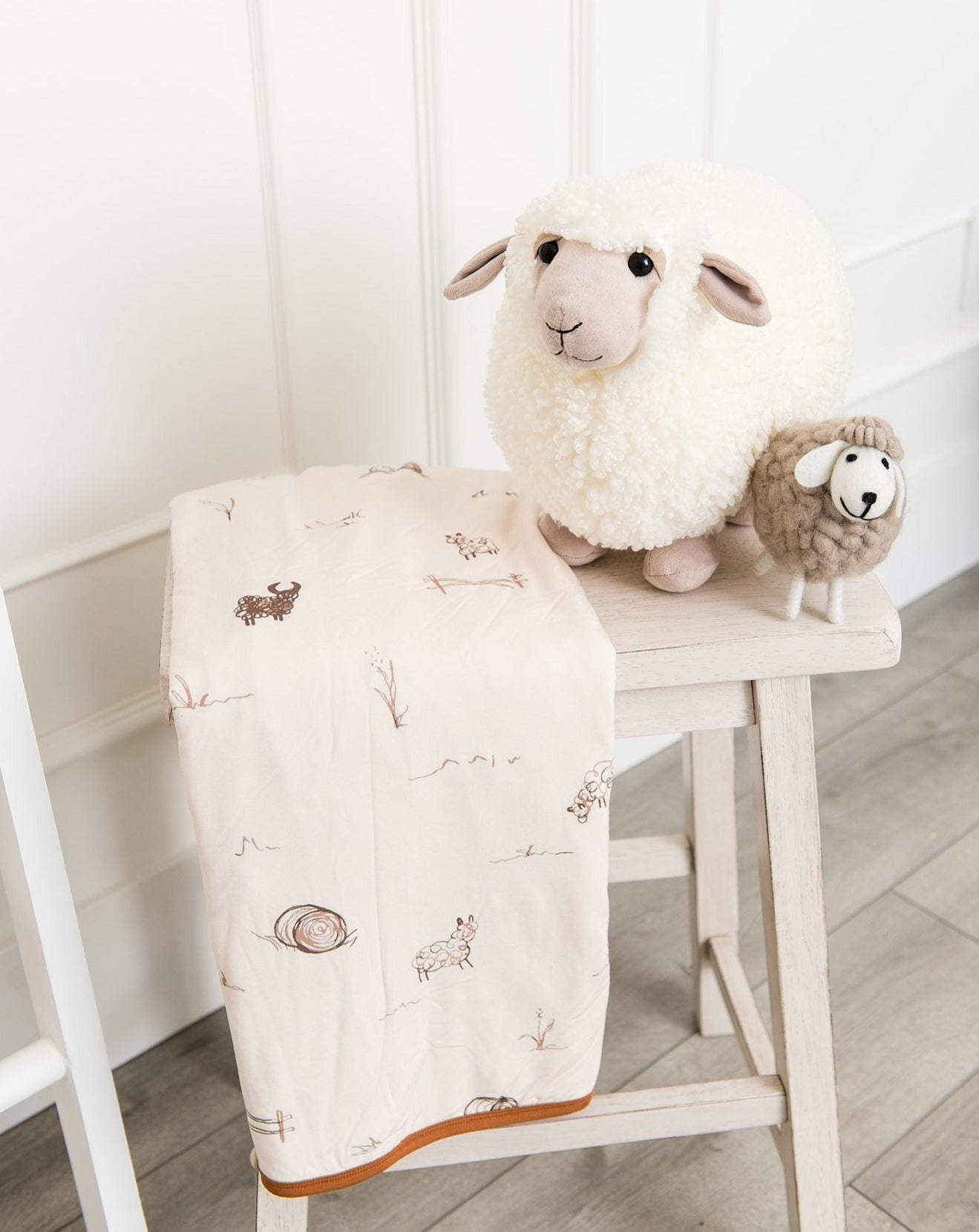 Dream Blanket in Farm Doodle - Sunday Littles