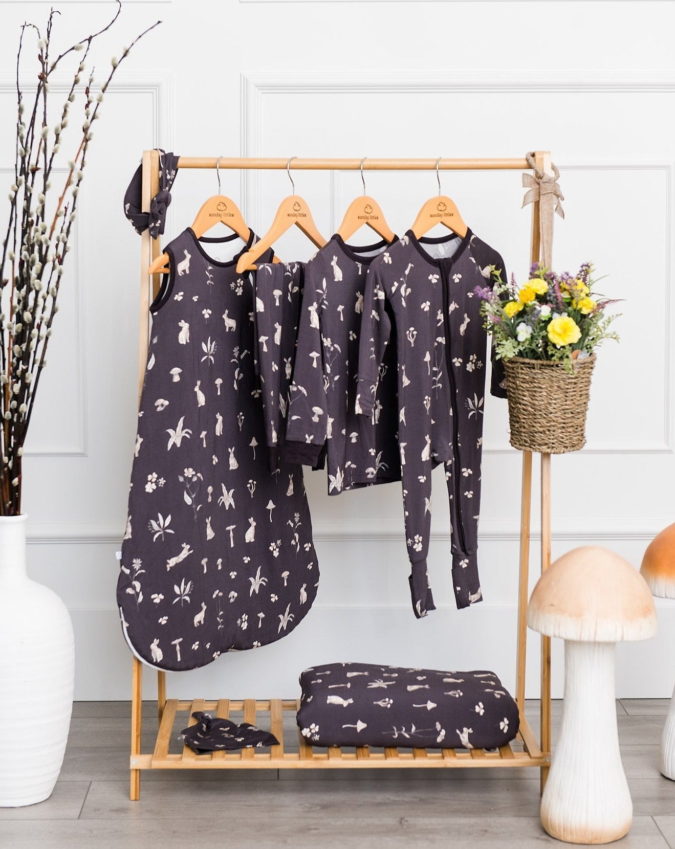 Slumber Pajama Set in Forest Magic - Sunday Littles