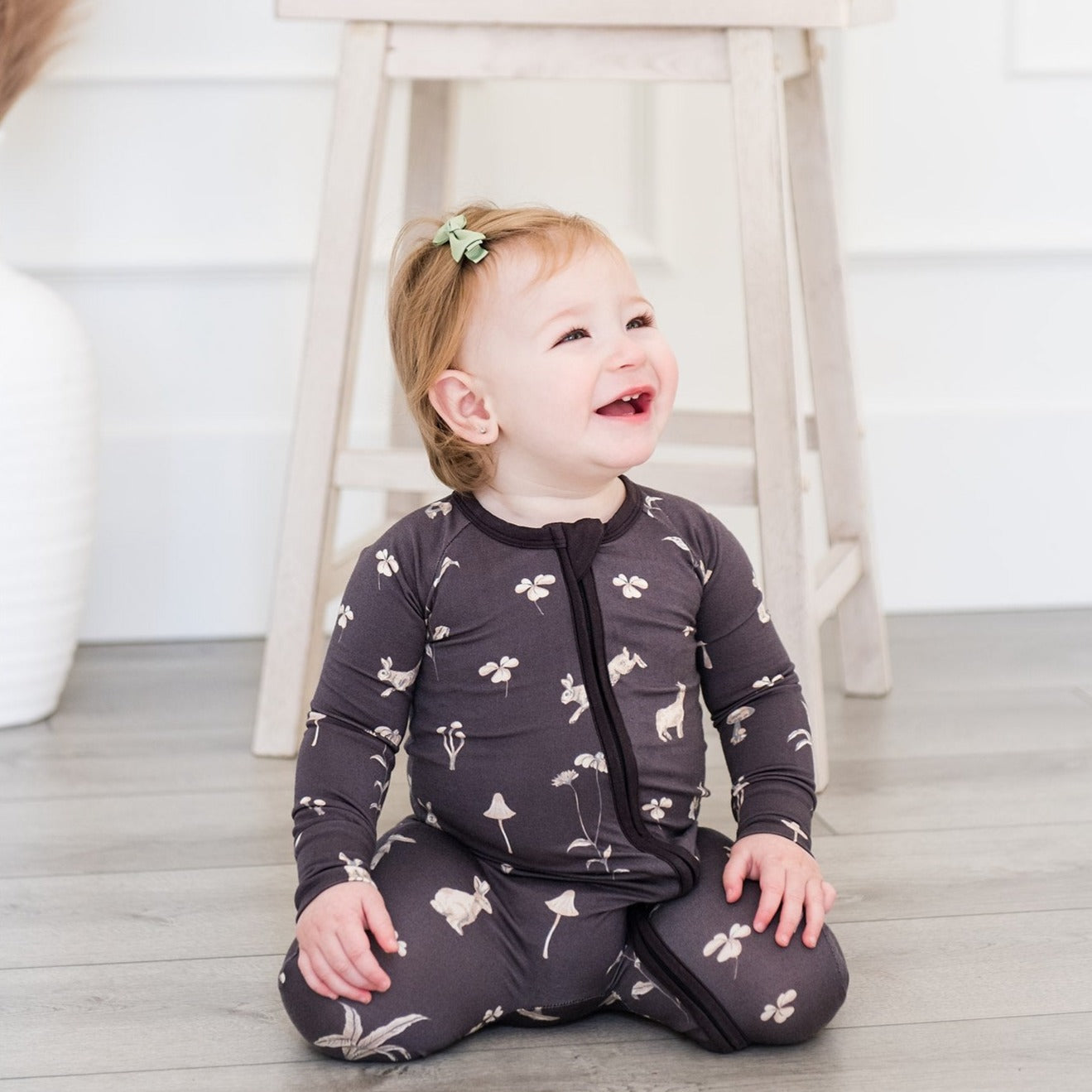 Bamboo Zippered Pajamas | Sunday Littles