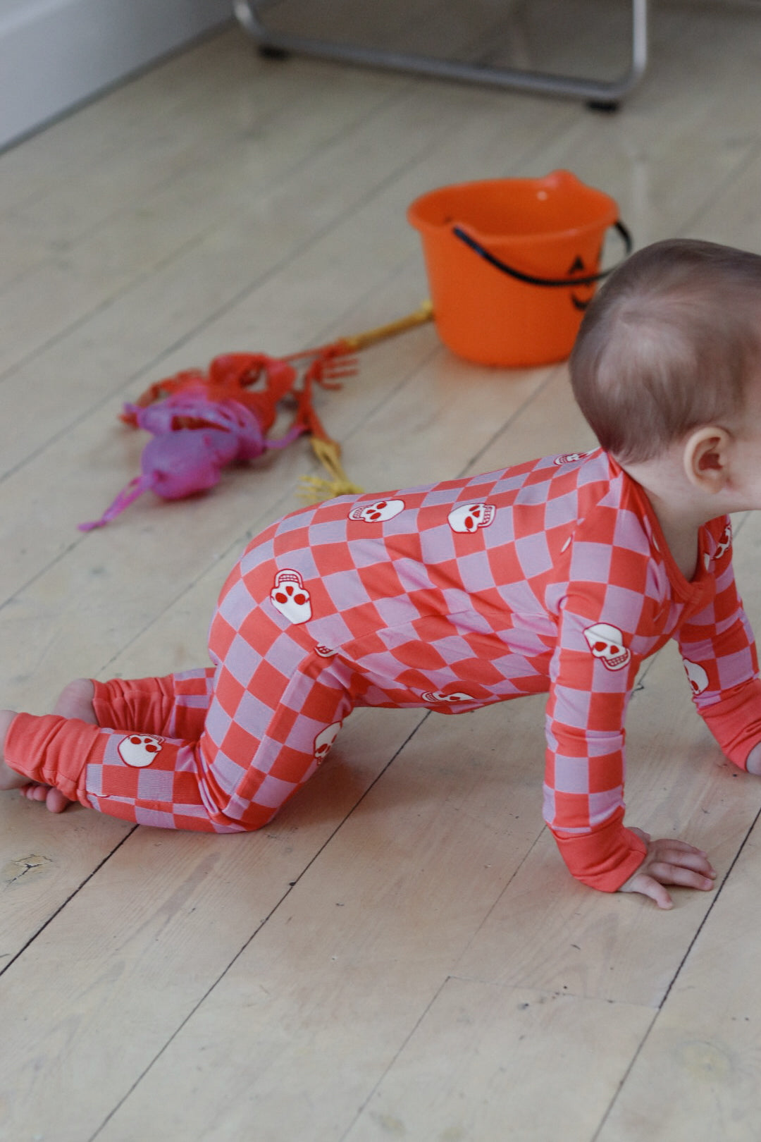 Little Zippers in Candy Skull