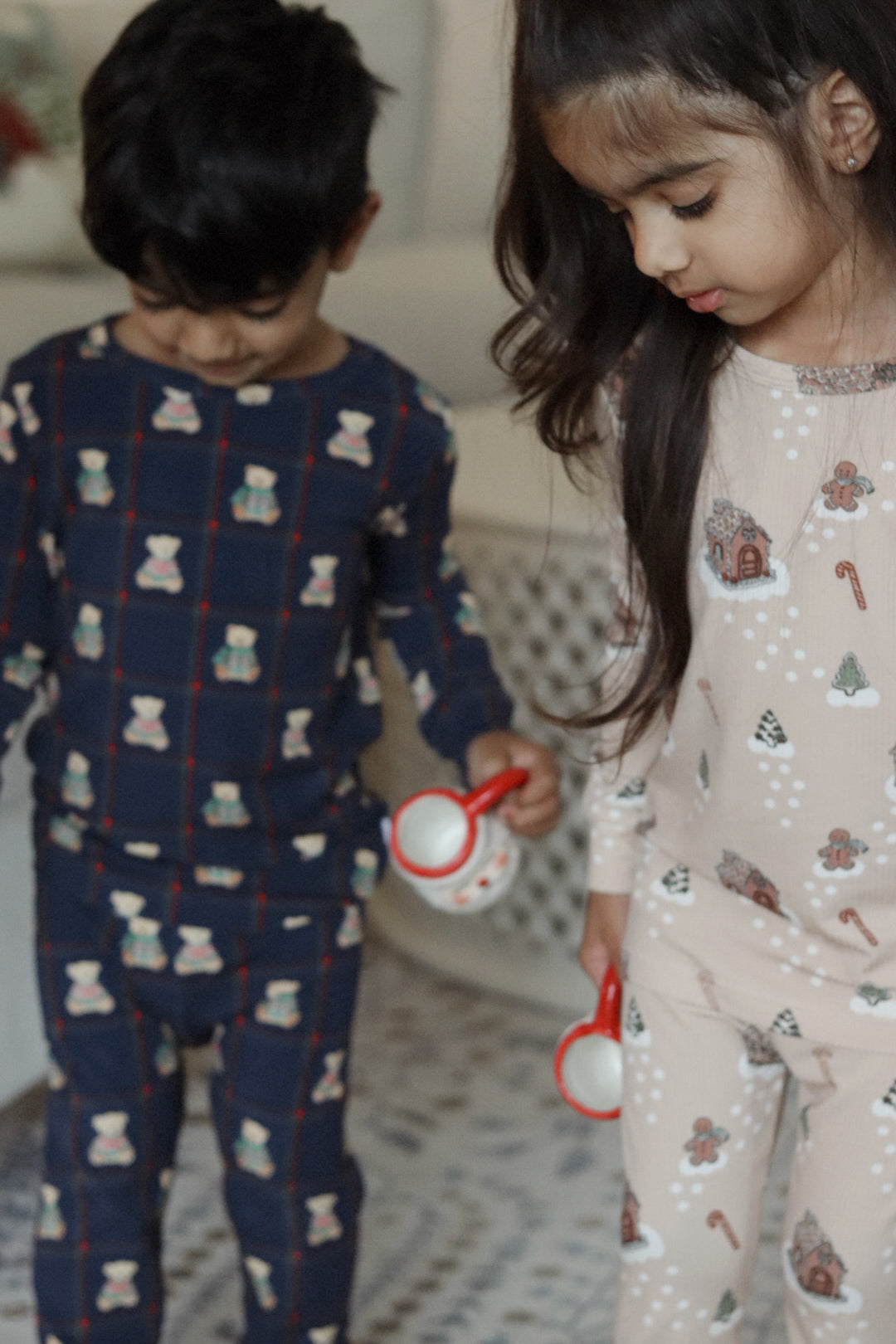 Slumber Pajama Set in Gingerbread Lane