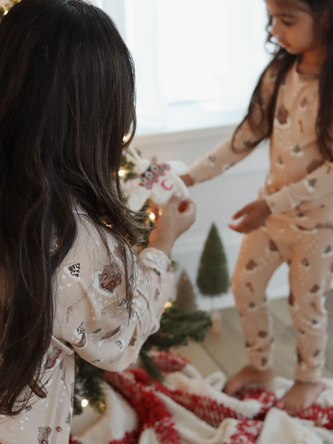 Slumber Pajama Set in Gingerbread Lane