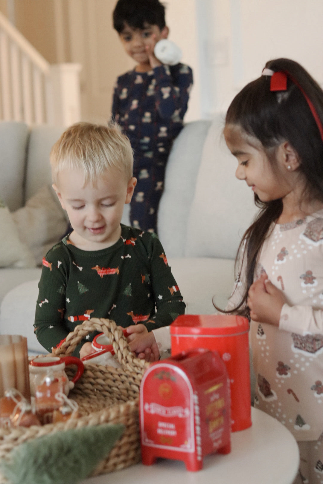 Slumber Pajama Set in Gingerbread Lane