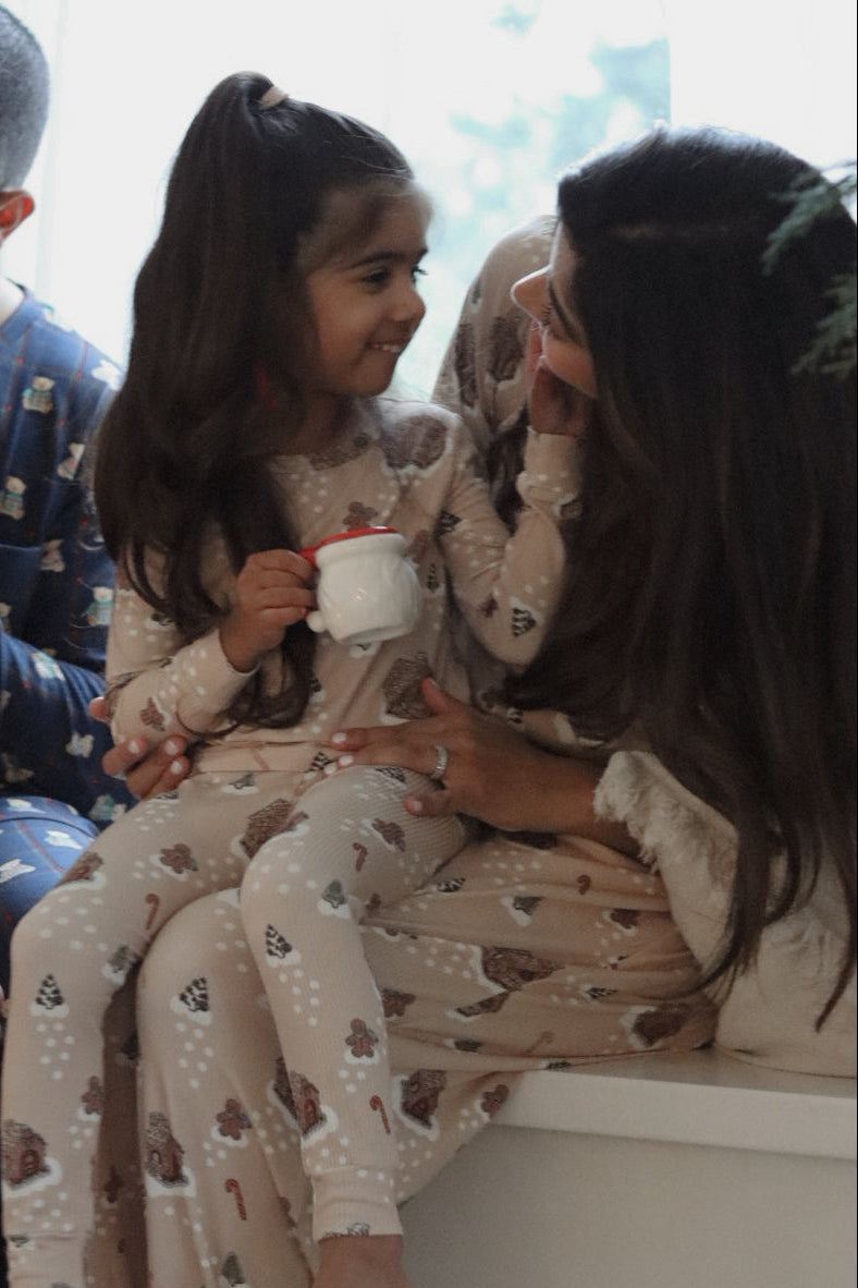 Slumber Pajama Set in Gingerbread Lane