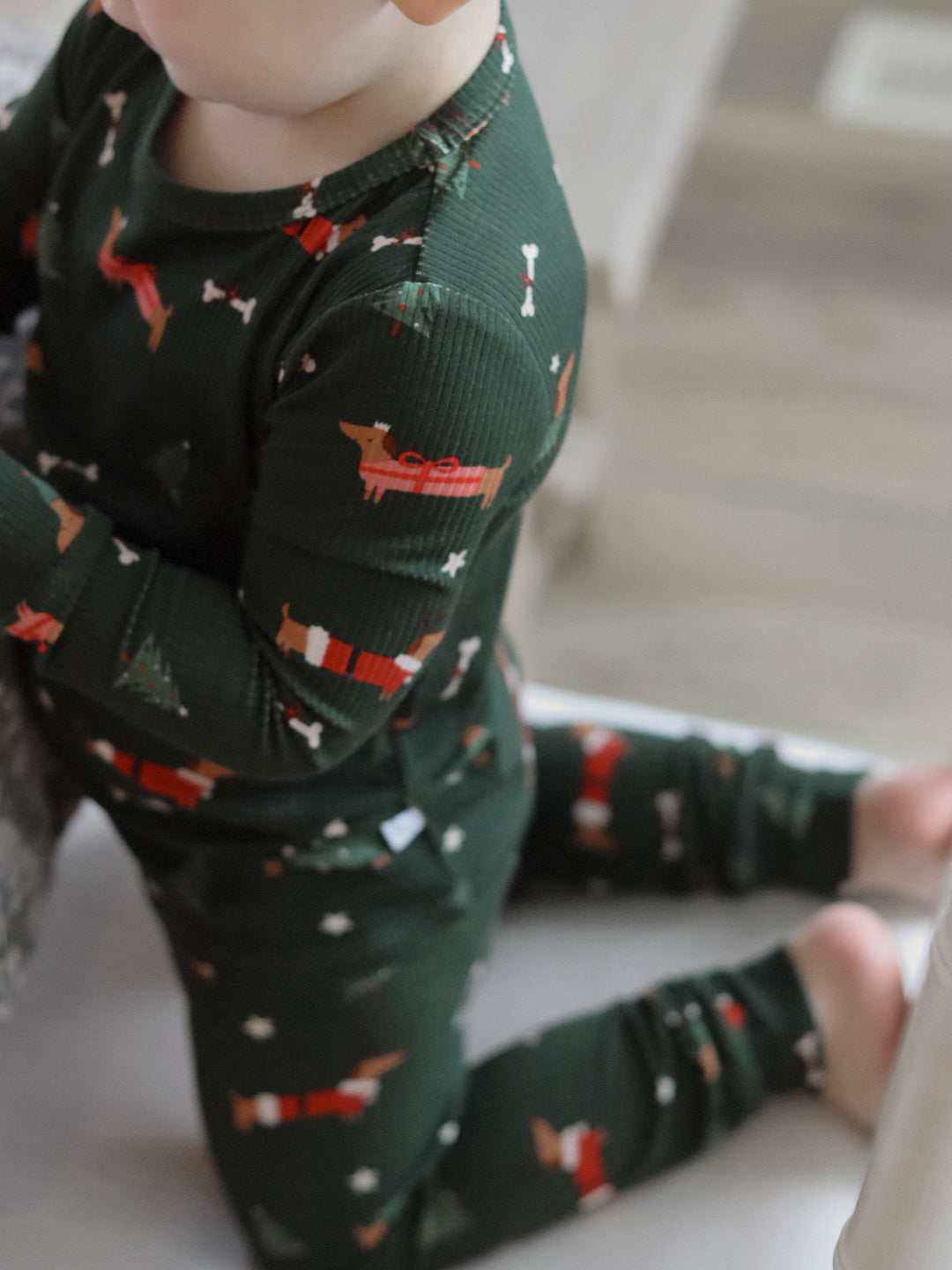Slumber Pajama Set in Jingle Pups