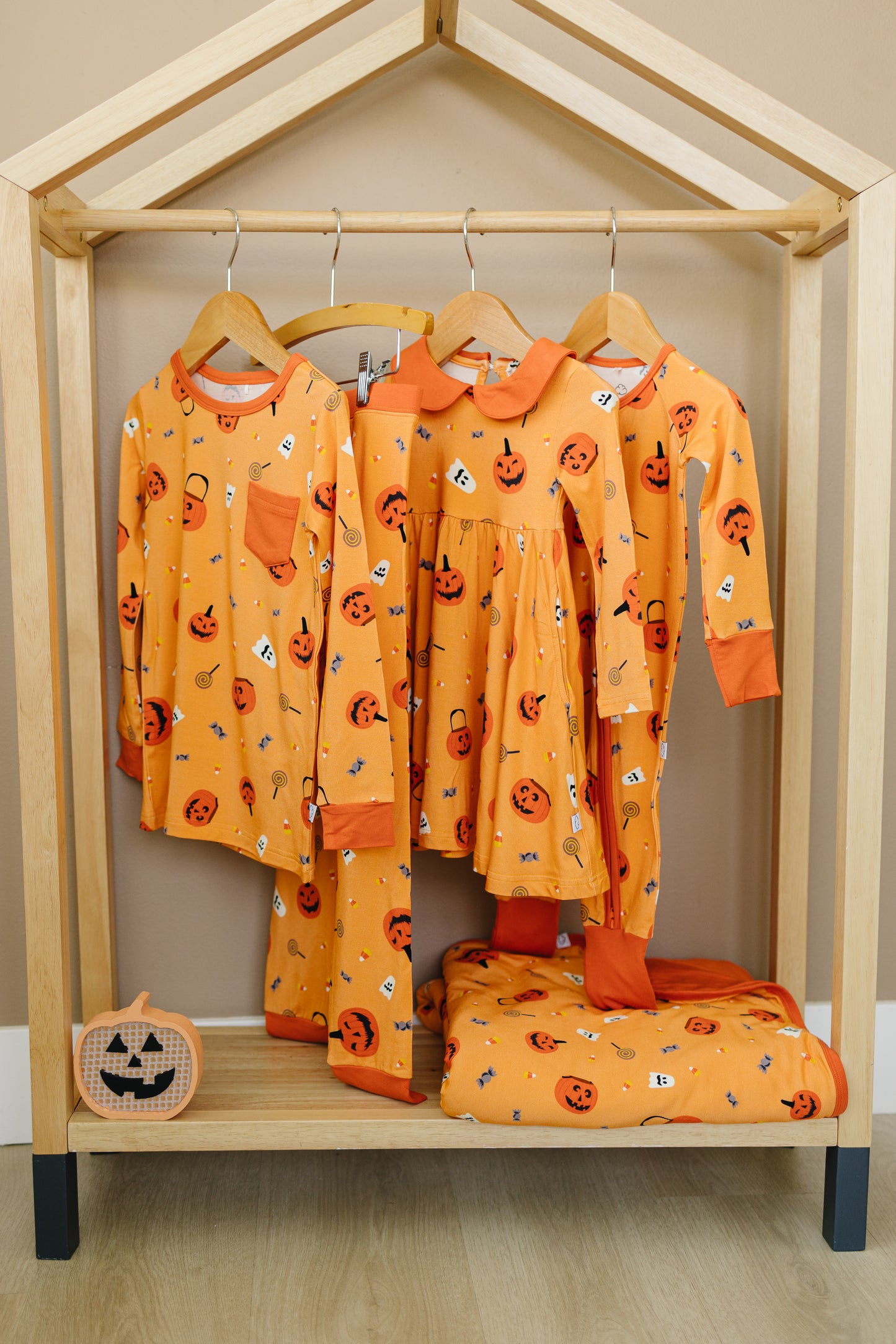 Slumber Pajama Set in Jack O'Lantern