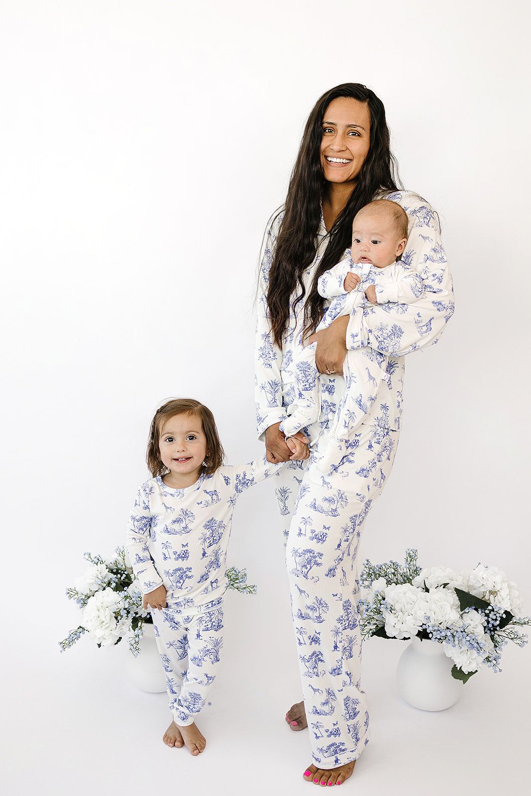 Slumber Pajama Set in Safari Toile