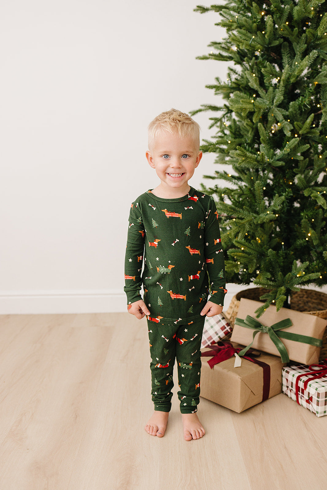 Slumber Pajama Set in Jingle Pups