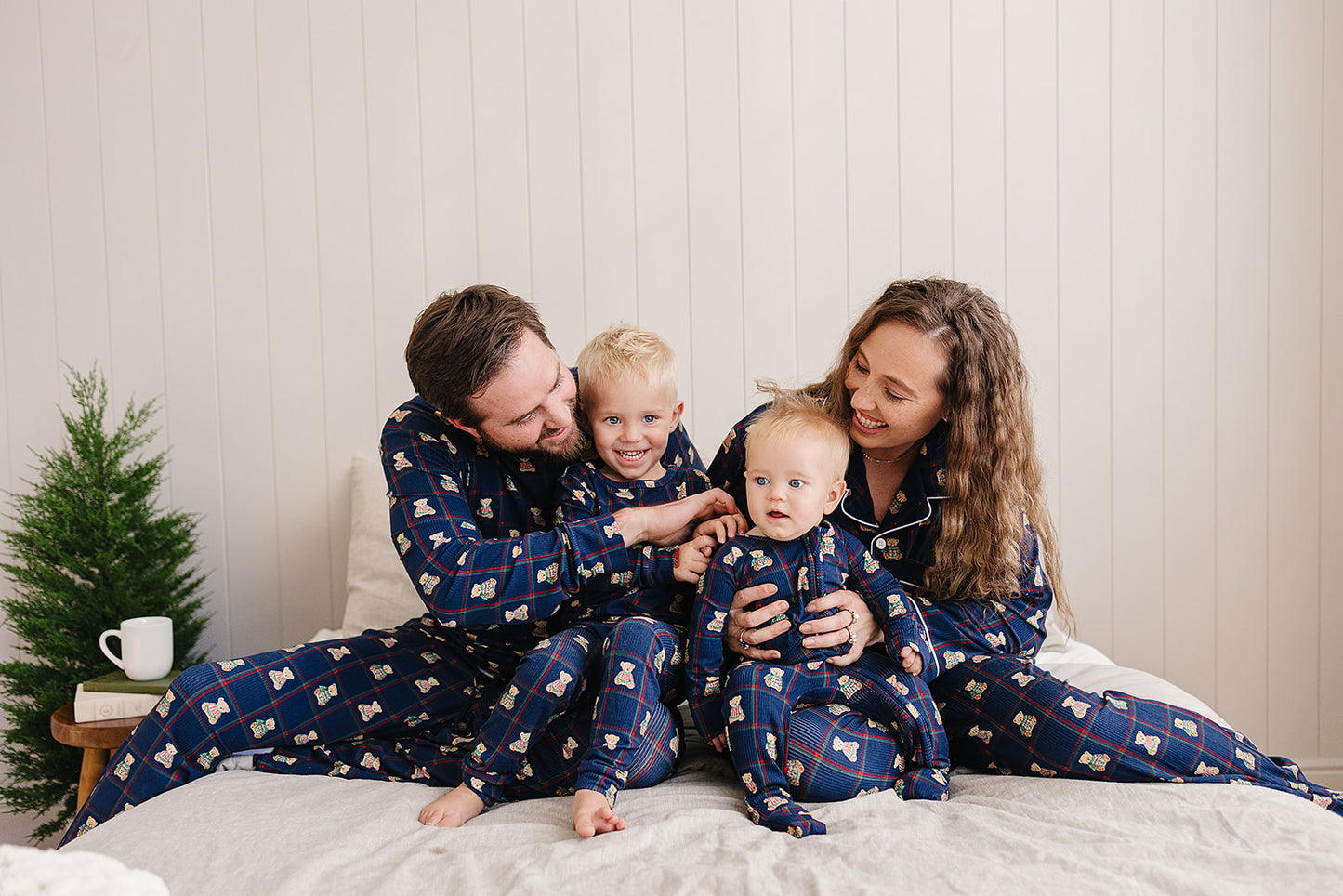 Women's Pajama Set in Heritage Bear