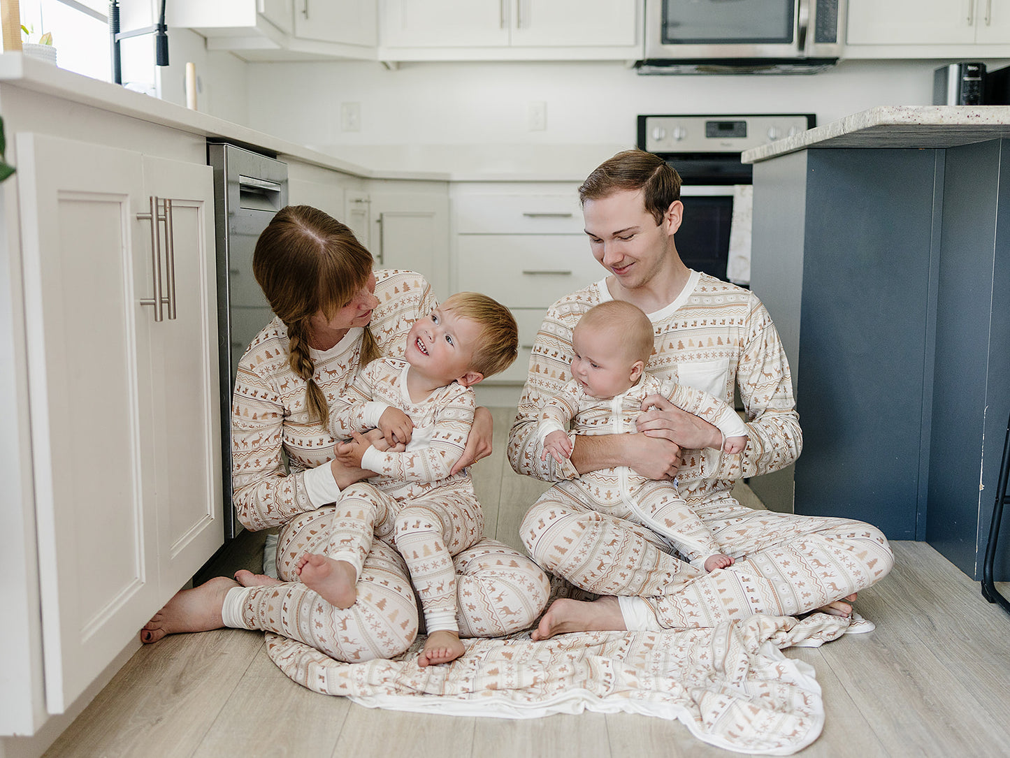 Slumber Pajama Set in Winter Fair Aisle