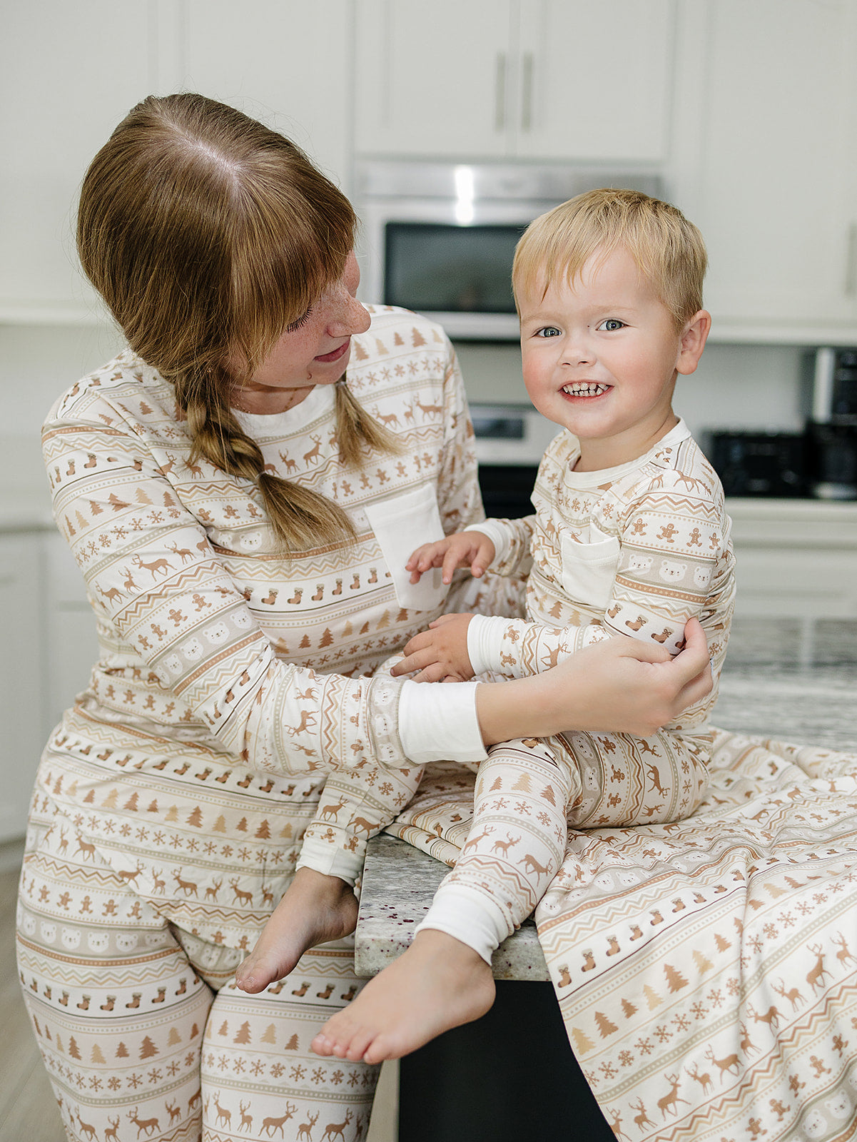 Slumber Pajama Set in Winter Fair Aisle