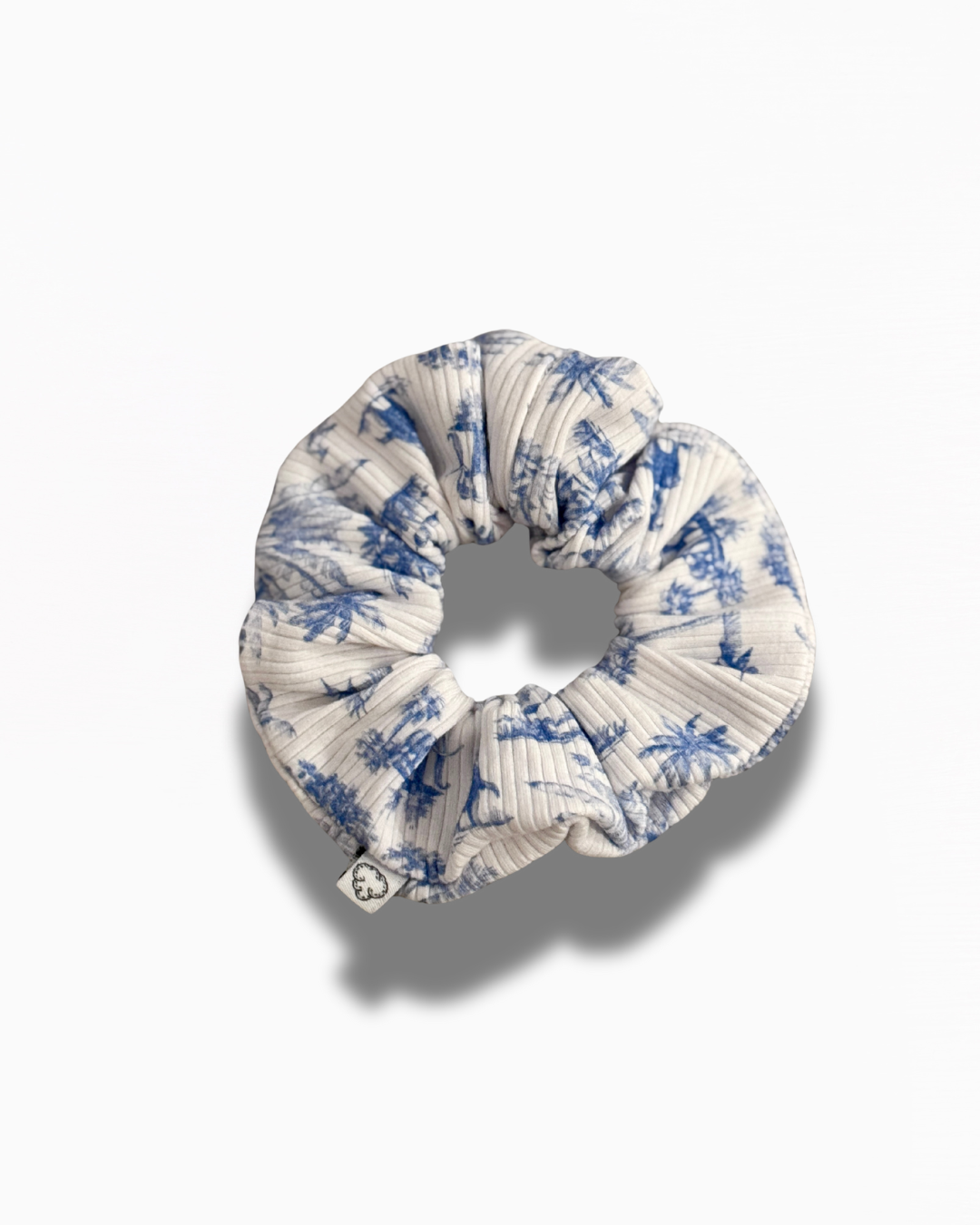 Sunday Scrunchies in Safari Toile