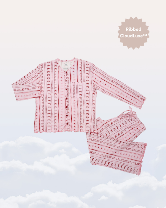 Women's Pajama Set in Love Letter