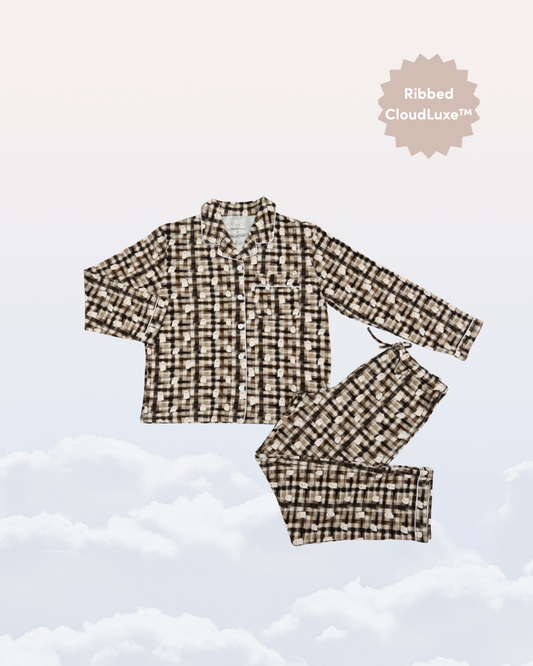 Women's Pajama Set in Ghosted