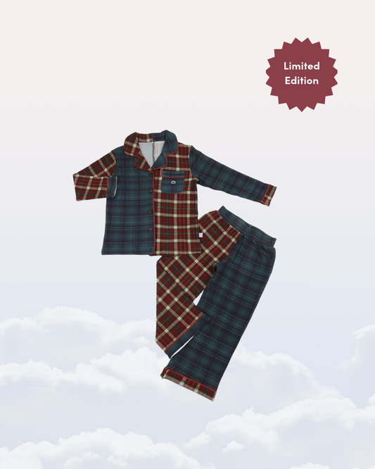 Slumber Lounge Set in Heritage Plaid