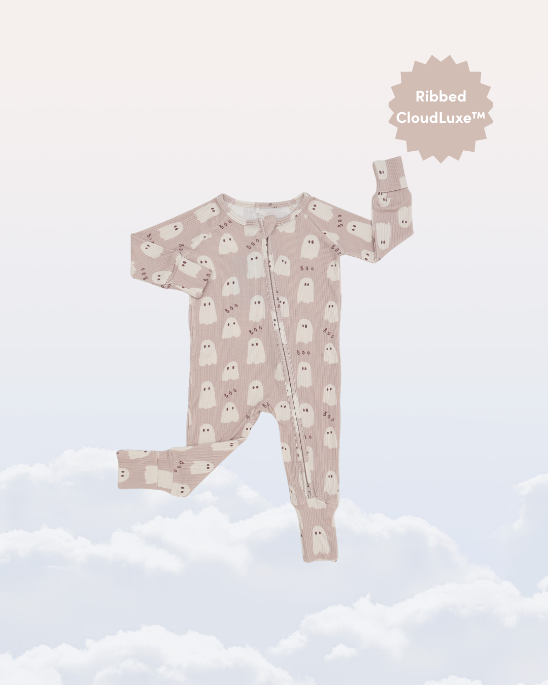 Little Zippers in Neutral Boo
