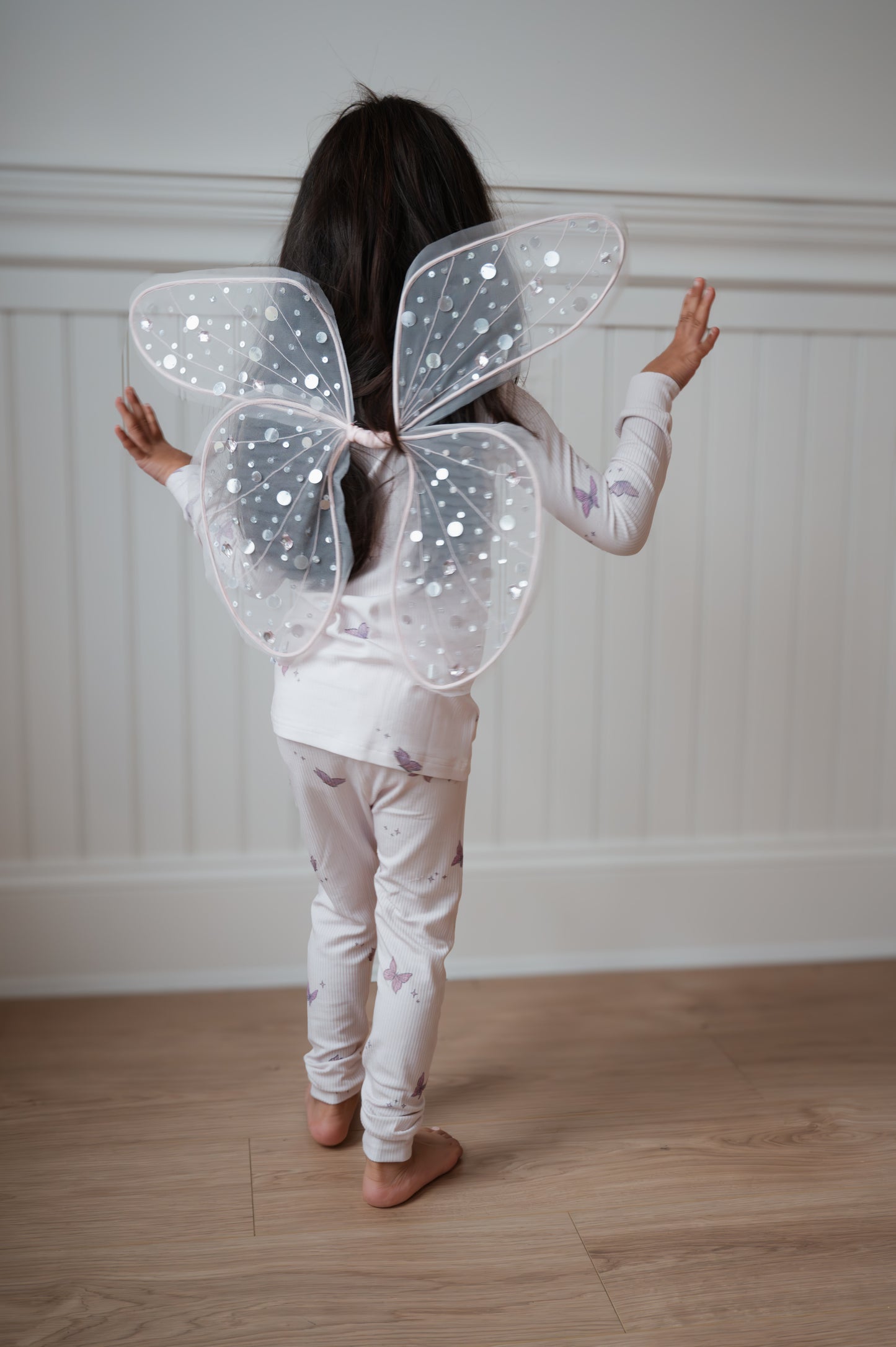 Slumber Pajama Set in Butterfly Effect by Alex Centomo
