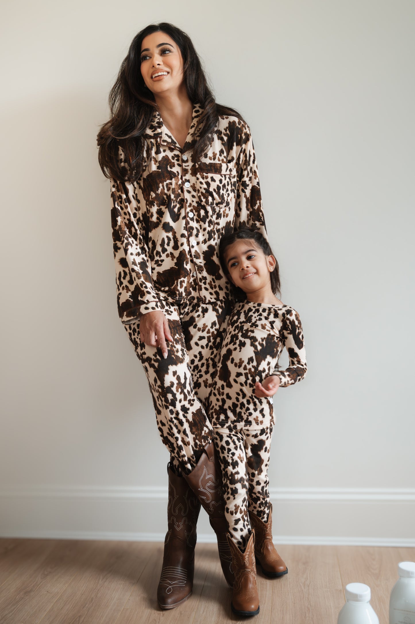 Women's Pajama Set in Sunday Moo'd