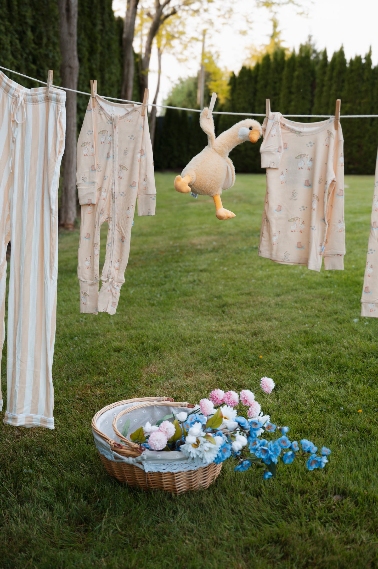 Women's Pajama Set in Silly Goose