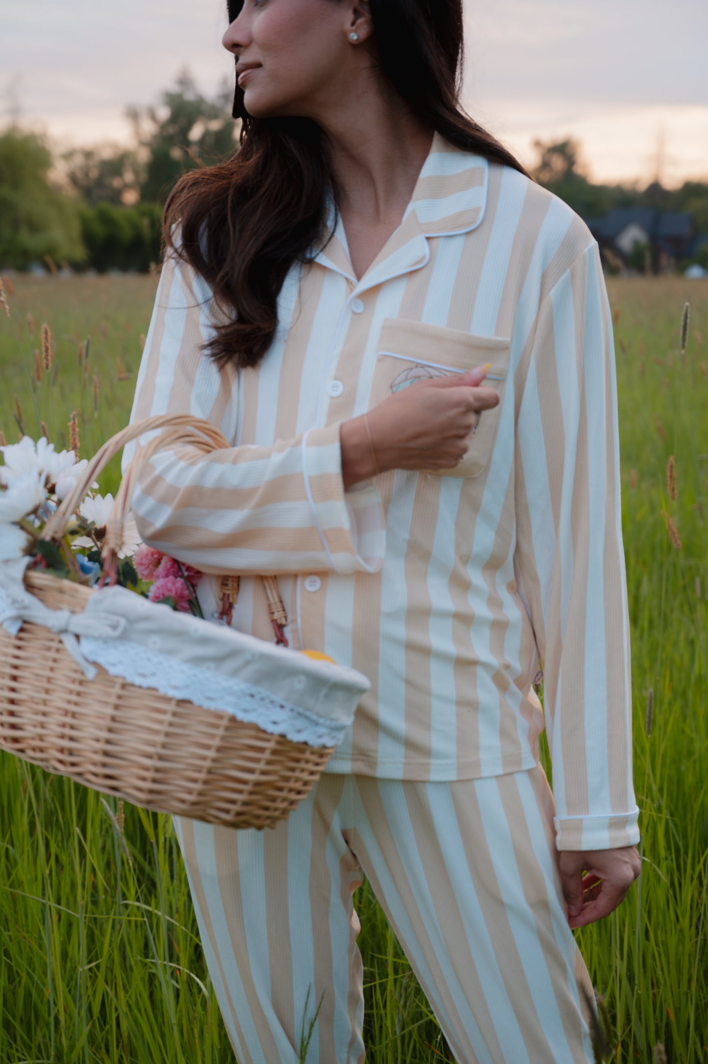 Women's Pajama Set in Silly Goose