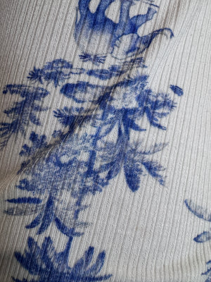 Sunday Scrunchies in Safari Toile