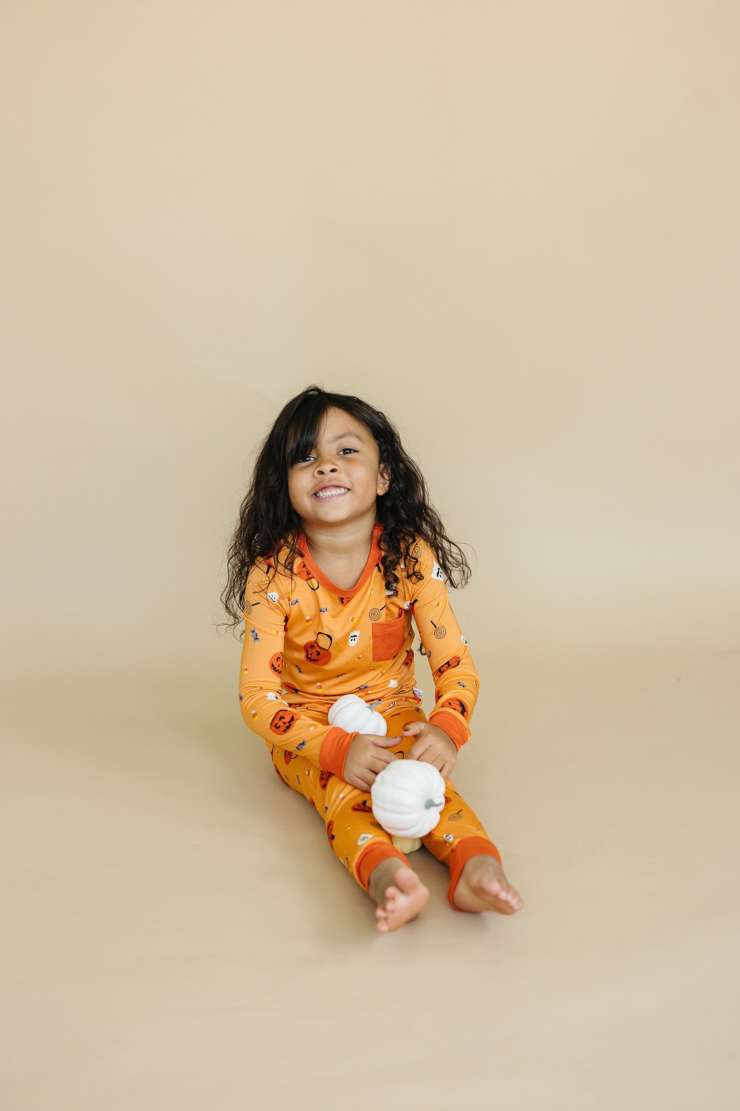 Slumber Pajama Set in Jack O'Lantern