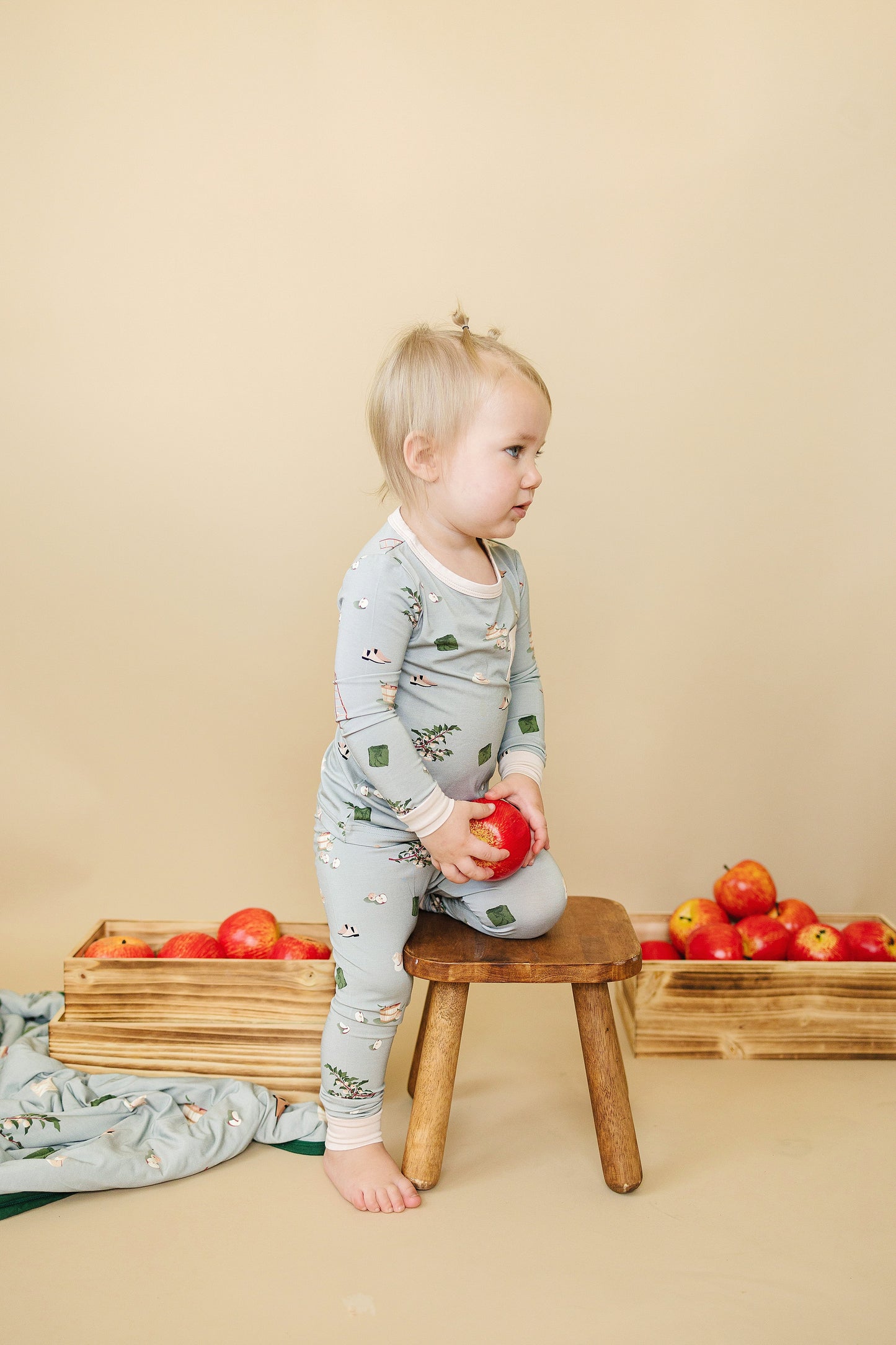 Slumber Pajama Set in Apple Harvest