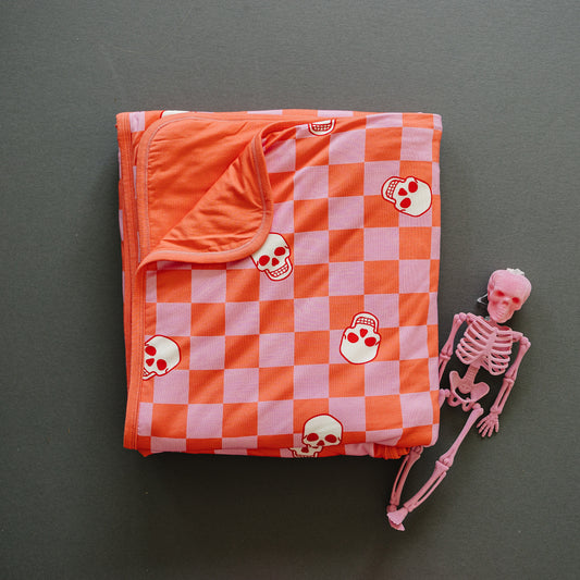 Dream Blanket in Candy Skull