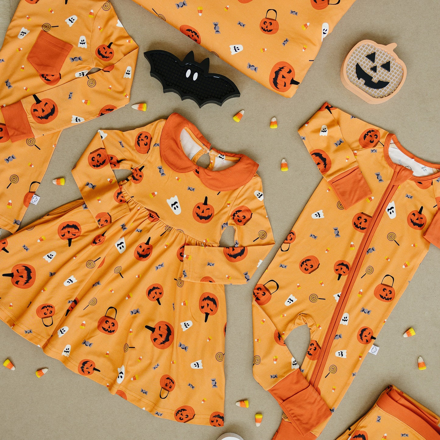 Slumber Pajama Set in Jack O'Lantern