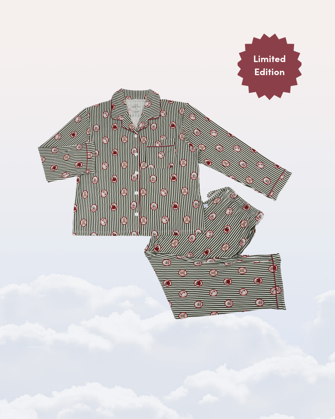 Women's Pajama Set in Merry Sunday