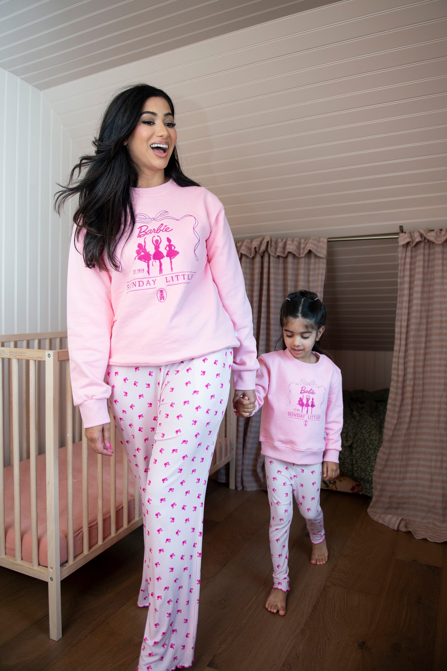 Women's Crewneck in Ballet Varsity Club