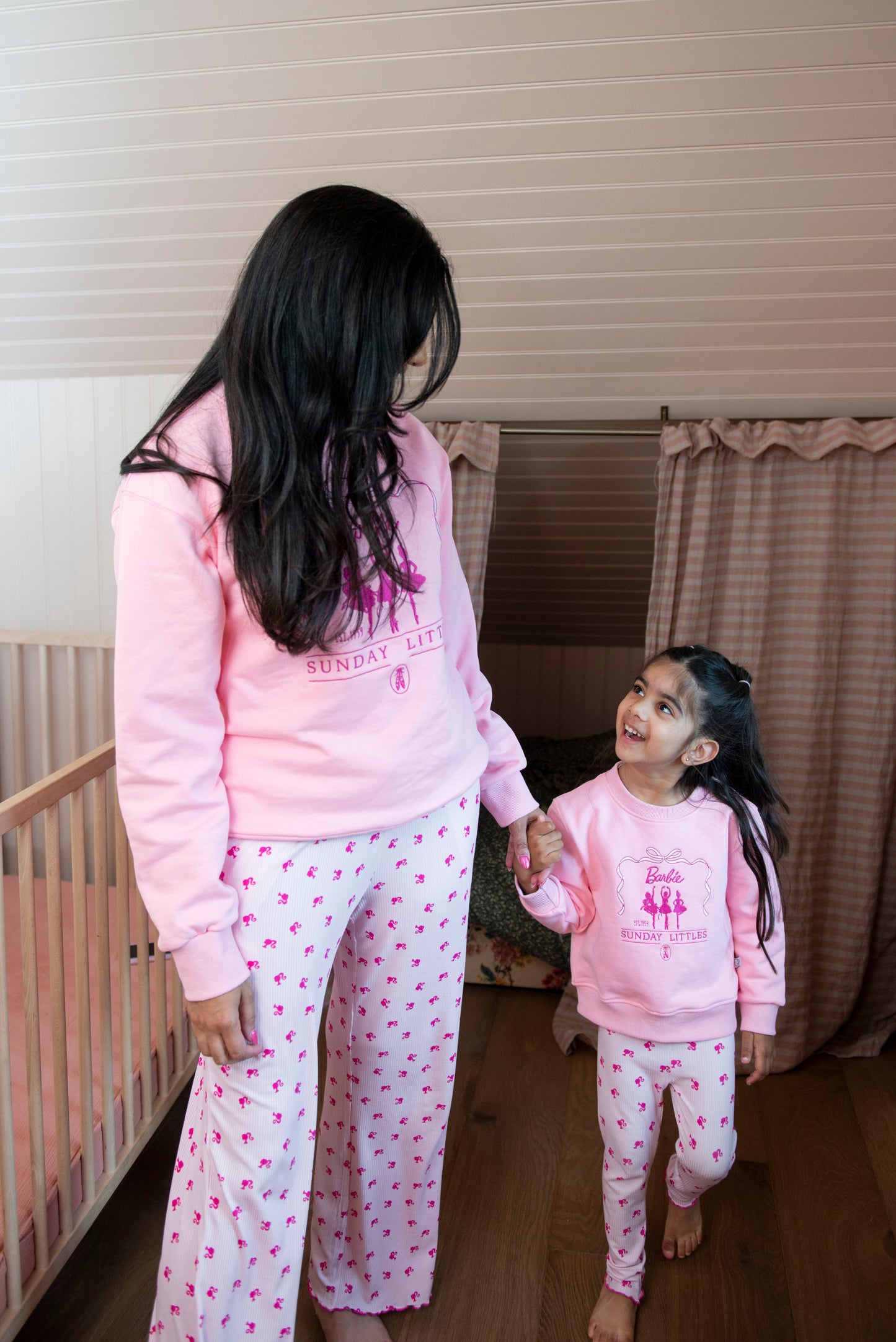 Women's Crewneck in Ballet Varsity Club