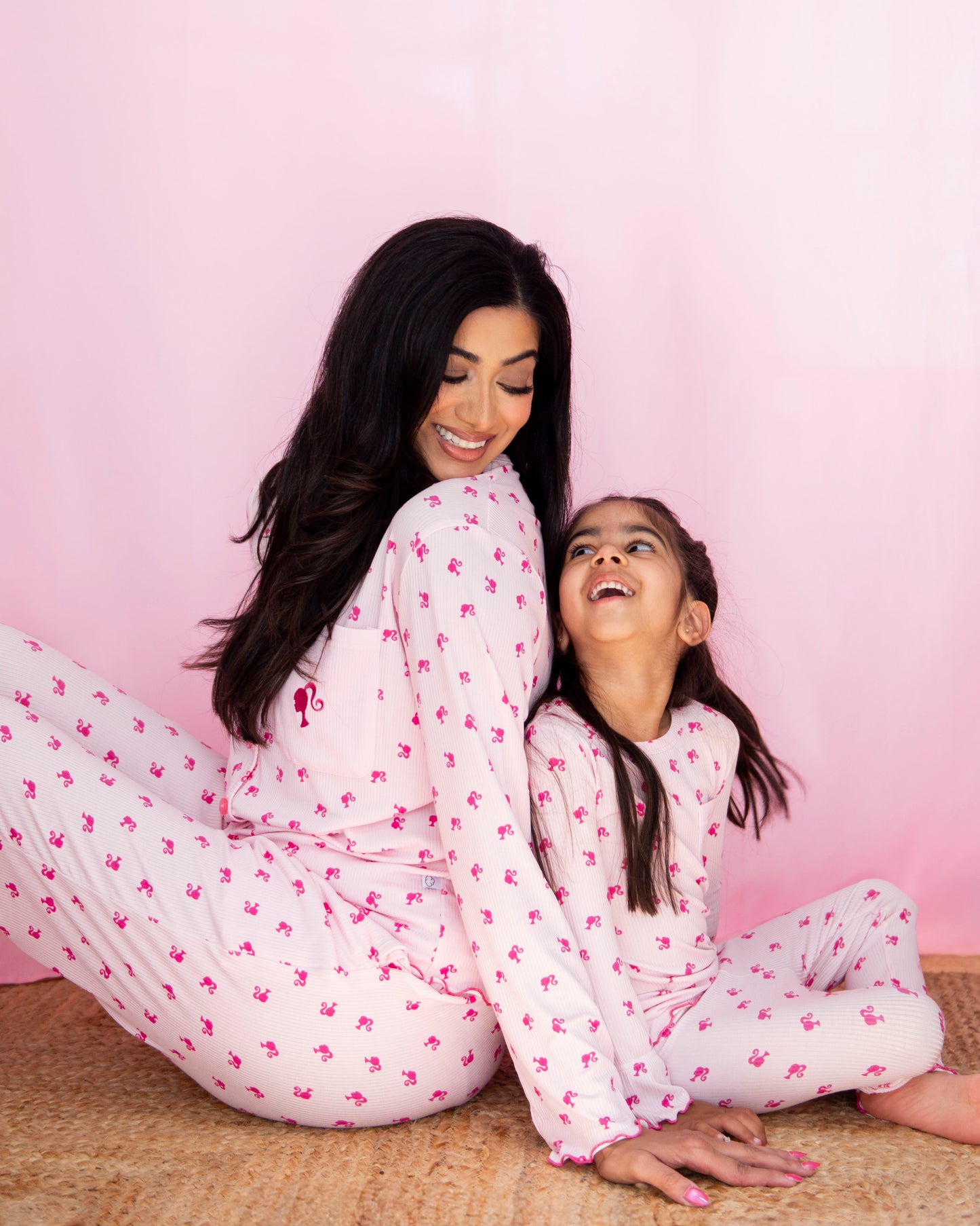 Women's Pajama Set in Iconic in Pink