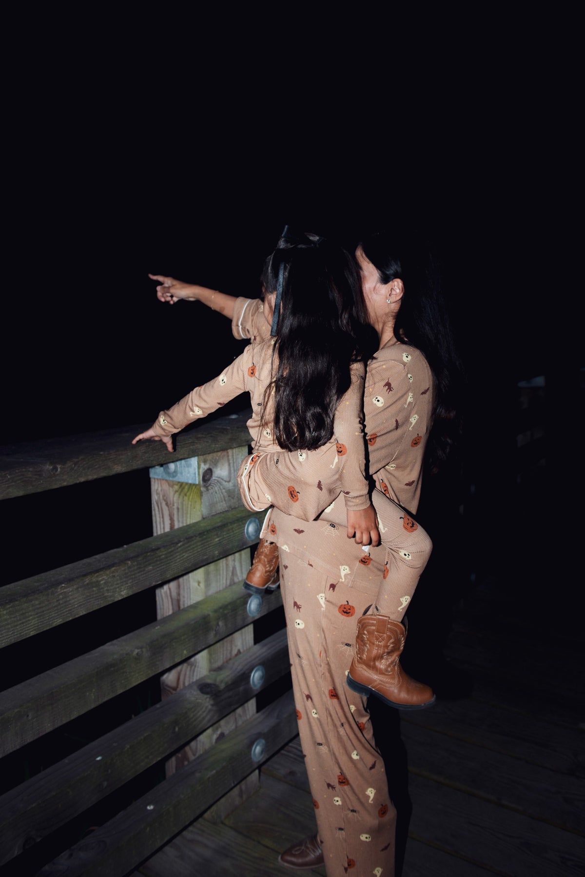 Women's Pajama Set in Fright Night