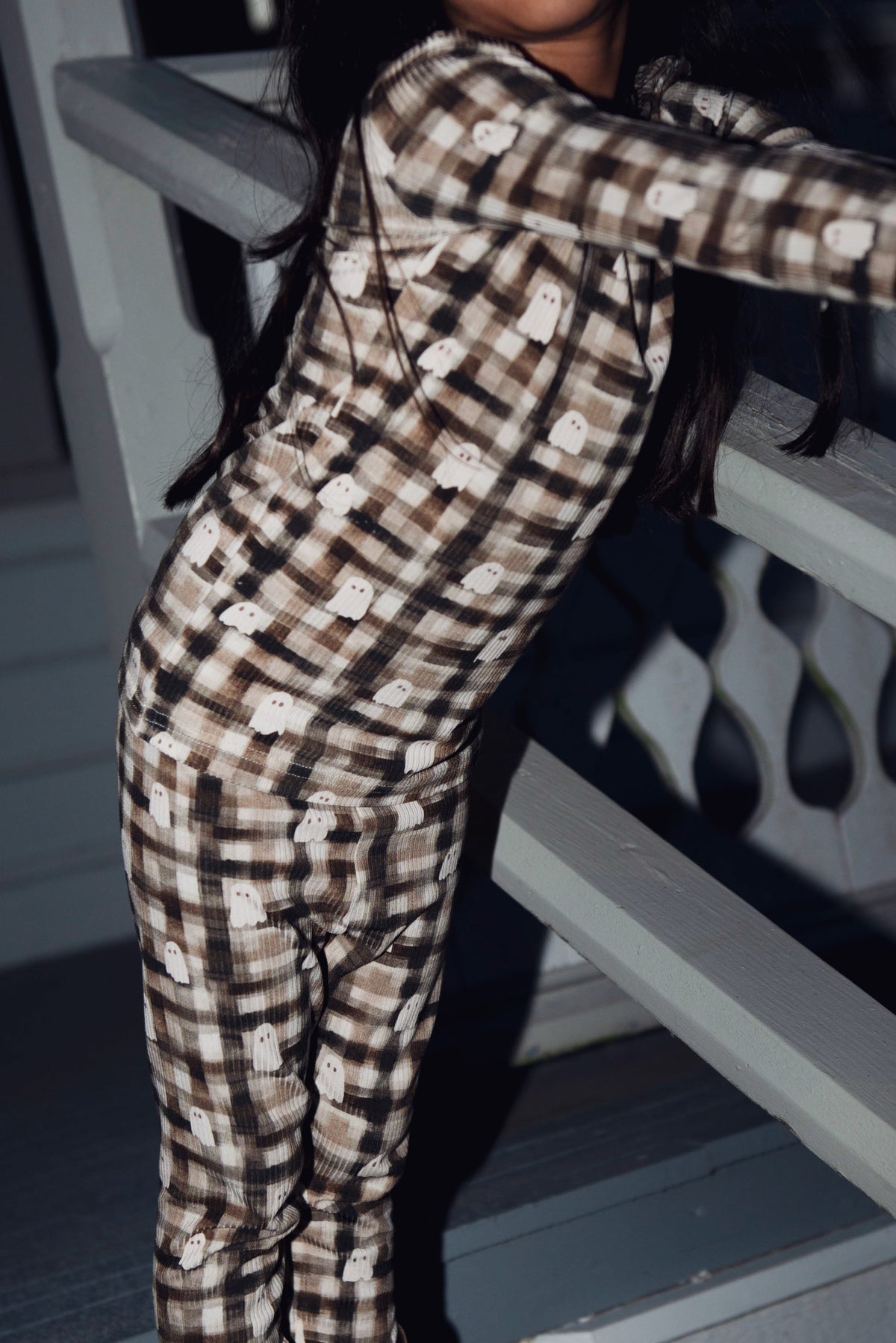 Slumber Pajama Set in Ghosted