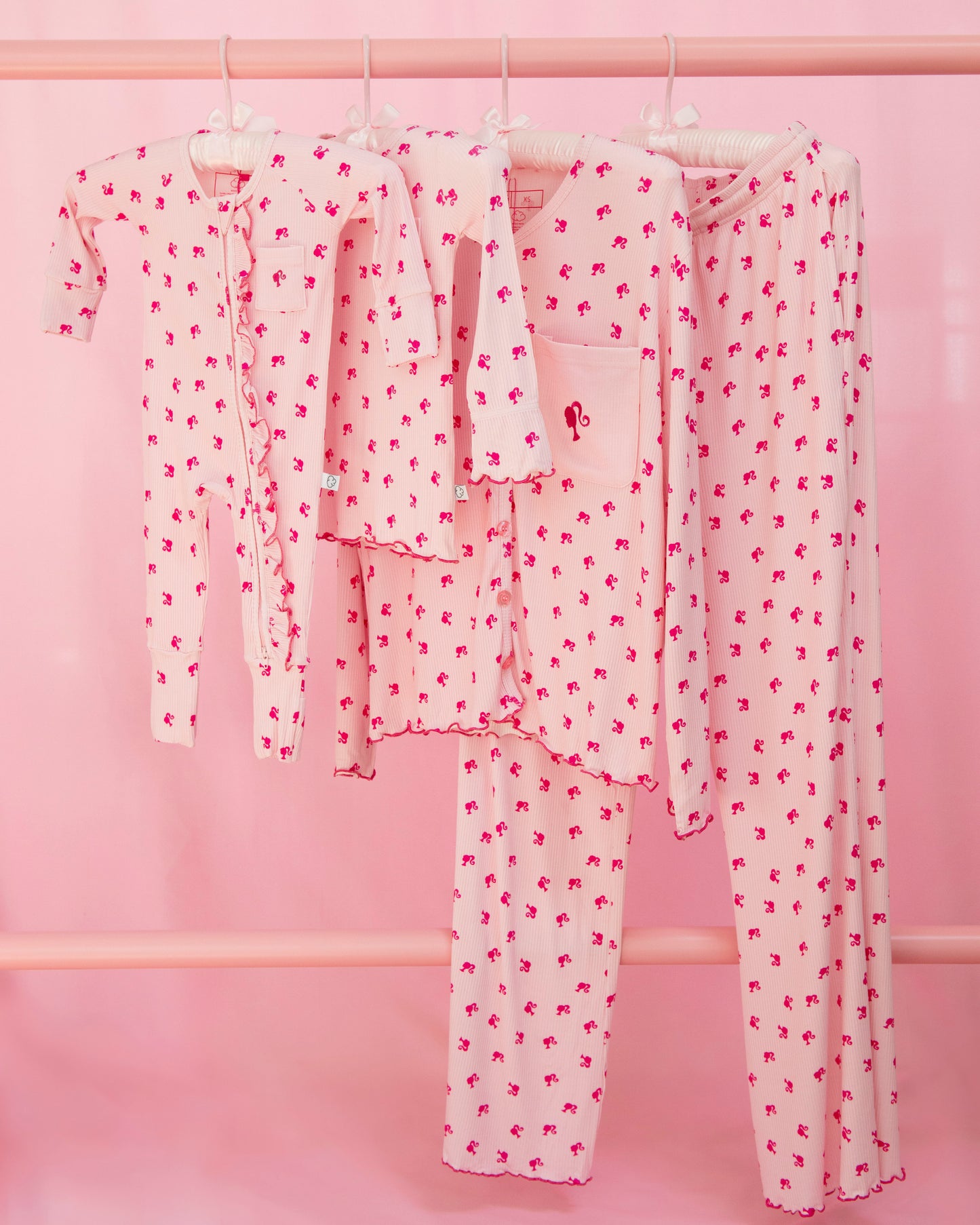 Women's Pajama Set in Iconic in Pink