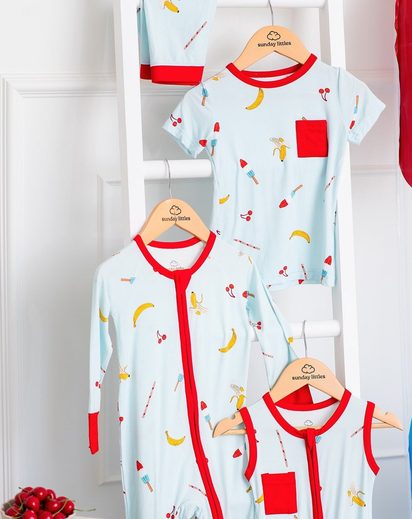 Slumber Pajama Set Short Sleeve in Banana Split