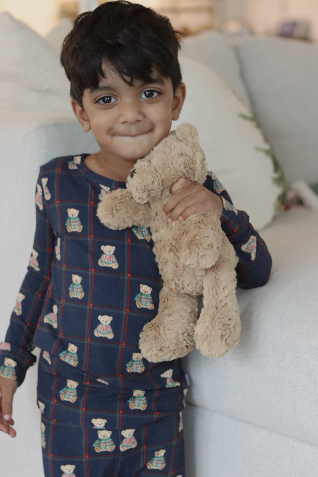 Slumber Pajama Set in Heritage Bear