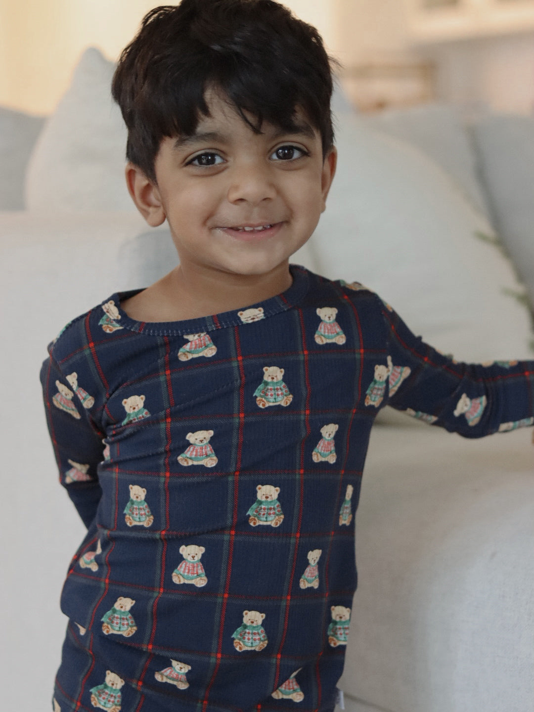 Slumber Pajama Set in Heritage Bear