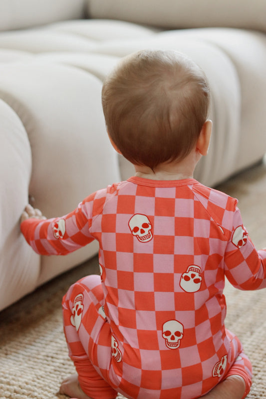 Little Zippers in Candy Skull